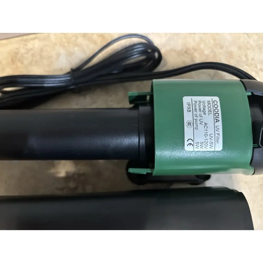 COODIA Internal Green Water Killer Filter Aquarium Tank‎ U-V Pump
